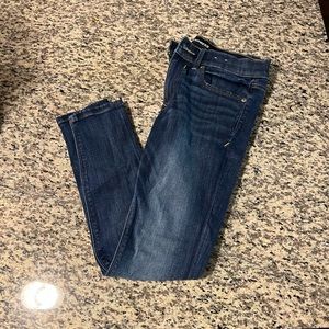 Express stretch mid rise legging skinny Jean